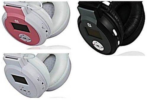 Fone De Ouvido Headphone com tela de led